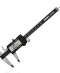 Electronic Digital Caliper 0 To 6 Inches In Stainless Steel With Large LCD Screen Quick Change Between Inch Fraction And Millimeter 0.0005 In Resolution Pack Of Five Calipers For Diy Machining And Precision Measuring showing measurement display
