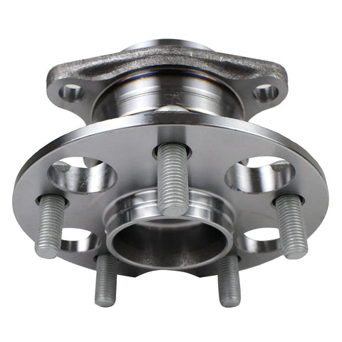 Rear AWD Wheel Bearing And Hub Assembly For Lexus RX330 RX350 RX400h Toyota Highlander And Venza 2004 Through 2016 5 Lug No ABS Replacement Budget Friendly Premium Quality Replacement For Easy Install And Quiet Performance, front view
