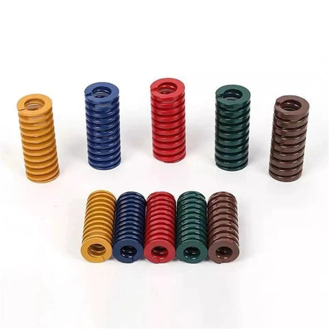 Heavy Duty Mould Die Spring For Stamping And Pressing Operations With Super Strong Compression Coil 20x10x55mm in various colors