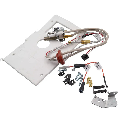 Natural Gas Water Heater Pilot Assembly Replacement Kit With Pilot Tube, Thermocouple, Igniter And Hardware For Quick Install