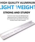 Din Rail Terminal Blocks Kit With UK2.5B Blocks 12 AWG Gauge 20A 600V Rating Includes Ground Blocks Jumpers End Brackets End Covers Marker Strips And 8 Inch Aluminum Rail For Fast Pro Grade Wiring, C45 aluminum slotted rail