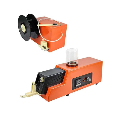 No Hassle Desktop DIY Filament Extruder Featuring Smooth Dual Extrusion Heads And Rock Solid Temperature Control Automatic Spool Winder Counter Machine For Stress Free 3D Printing Creations