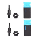 Mandrel And Nose Piece Set For SAE 10 24 Rivet Nut Tools With Adjustable Stroke Two Pack in black and blue