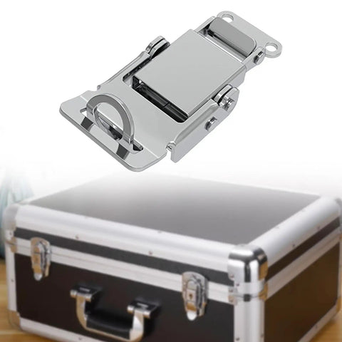 Stainless Steel Buckle Lock Latch For Tool Boxes And Cabinets, Heavy Duty Toggle Hasp Safe Box Latch, Built Tough As Nails