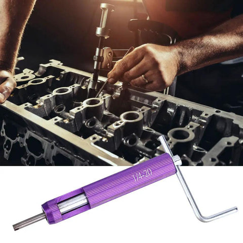 Thread Repair Insert Kit 4 20 UNC System 12 Pack Wire Screw Sleeve Pro Grade for repairing auto engine block threads