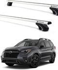 Universal Car Roof Rack Cross Bars 56 Inch Aero Thick Aluminum, Adjustable Crossbars for Raised Side Rails, Fits Most Vehicles
