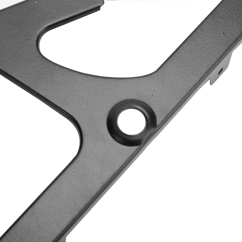 Heavy Duty Shoes Cabinet Hinge From Cold Rolled Steel With Black Finish showing pre-drilled hole detail