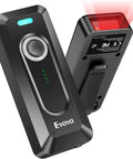 Pocket Clip On 2D Bluetooth Barcode Scanner With 2000mAh Battery And Level Indicator, Handy Mini QR Barcode Reader for inventory use
