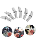 12-Piece Galvanized Steel Toggle Wing Bolts Kit For Drywall Anchors Heavy Duty Expansion Hardware shown in use for hollow walls