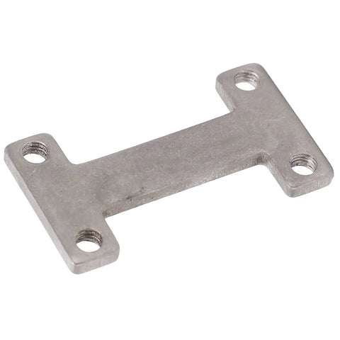 Hardcore I Shape Screw Plate For Robotics Clamping And Channel Fastening Rock Solid Stainless Steel Machine Mount Bracket side view