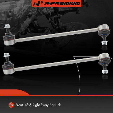 BMW Front Sway Bar Links Kit 2 Pack Direct Fit Stabilizer Links For 128i 135i 323i 325i 328i 330i 335d 335i 335is X1 Z4 RWD Replacement Heavy Duty Suspension Upgrade