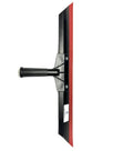 Metallic Colored Epoxies 18 Inch Epoxy Trowel Spreader Tool with handle, side view, for epoxy resin floors and walls.