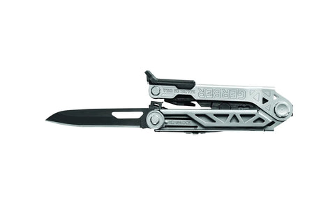 All-In-One Center-Drive Multitool Kit With 16-Piece Tool Set And 12-Piece Bit Set, Knife, Pliers, Wire Cutters, Bottle Opener, And Molle Sheath