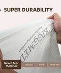 Top Shelf Heavy Duty Adult Underpads 36X30 40 Pack Super Absorbent Disposable Chux Pads showing never tear material and thickness.