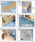 Detail parts from 1/48 Scale Cessna O-2A Exterior Detail Set for ICM Kit featuring resin, photoetch, 3D printed components.