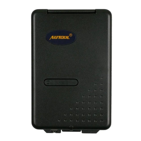 Back view of Pocket Digital Multimeter Handy Little DMM For AC DC Measurements, Frequency Tester, 4000 Count Display, black case