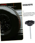 Spare Tire Hold Down Bolt Kit Universal Mounting Hardware Clamp Bolt For Cars, shown with tire and bolt details