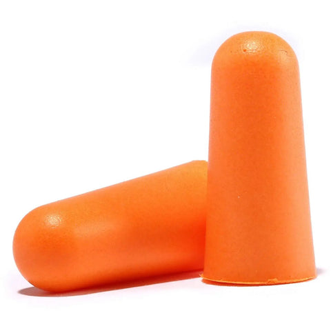 Orange Foam Ear Plugs Uncorded 200 Pack In Dispenser Box NRR 32 dB Polyurethane Hearing Protection