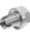 Auto Repair Essential GAROZATION Oil Drain Plug Bolt Set 12mm X 1.25 With Rubber Washer Includes Self Tapping Gasket For Reliable Engine Maintenance And Quick Fixes silver threaded drain plug