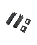 Accessory Kit For E58 S168 JY019 Folding Quadcopter Spare Parts Remote Drone Propeller Guards Protective Covers Landing Gear Black