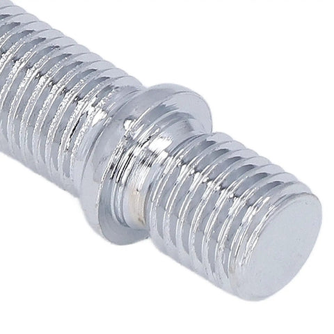 Hot Wheels Wheel Conversion Stud Kit With 20 Extended 50mm Studs For European Rides M12X1.25 To M12X1.5 Heat Treated Steel Zinc Plated Upgrade Your Bolt Set Now, close-up of zinc-plated threaded stud