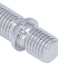 Heavy Duty 33mm Shank Extended Wheel Conversion Stud Kit Heat Treated Grade 10.9 Steel Zinc Plated 50mm Length Screw Adapters For Euro Cars 20 Pack M12*1.25 To M12*1.5 Perfect Fit Upgrade close-up threaded stud