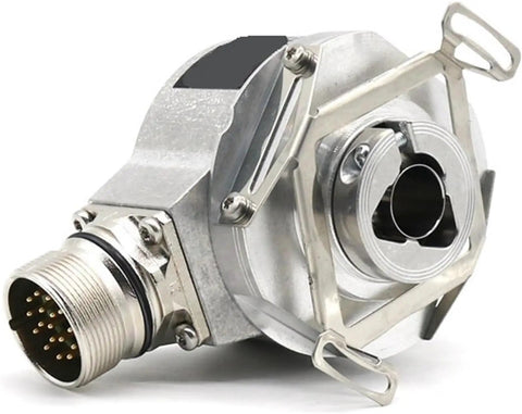 Optical Rotary Encoder For Industrial Motion Control With Precise Position Feedback For Automation Axes Gantries And Motorized Stages Pro Grade Reliability 425 512 27S17 E0 1353131 01 Clean Transitions And Reliable Counting. metal optical rotary encoder with connector and mounting clips