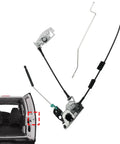 Drop In Rear Door Latch Assembly With Cable And Rod For Ford E150 E250 E350 Econoline Vans Right Passenger Side Cargo