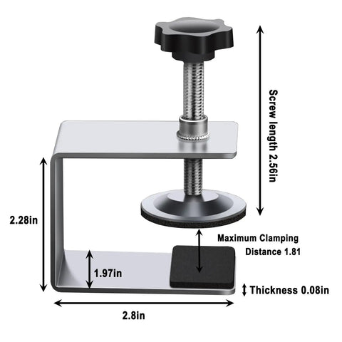 Four Piece Drawer Fixing Clips Set, Pro Grade Cold Rolled Steel Front Drawer Jigs For Cabinets Tables Desks, Non Slip Clamps