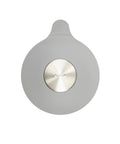 Heavy Duty Tub Stopper With Wall Mount Suction Cup Rust Proof Stainless Steel Trim Premium Silicone Seal Bath Drain Plug