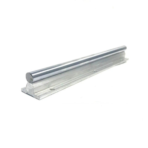 Pro Grade 10mm Linear Rail Kit With 2 SBR10 Rails And 4 SBR10UU Guide Blocks For CNC Machines Available In 200 300 And 450mm Lengths For Smooth Linear Motion And High Precision Ball Bearing System, silver rail