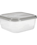 Extra Large Square Food Storage Container Set 11.7 Cup Capacity BPA Free 2 Pack Airtight Lids Great For Leftovers Baked Goods Meal Prep