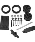 Head Up Wheel Upgrade Kit For 1x10 Off Road RC Cars With Wheelie Bar And Rubber Tire Skins Durable Plastic Columns And Stainless Steel Shaft for DBX 10 7530