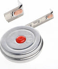 Heavy Duty Retractable Tape Measure With Self Locking Belt Loop Clip And Strong Magnetic Hook For Fast Woodworking Construction On Professional Job Sites And Home Outdoor Renovations in silver metal with measuring tape extended.