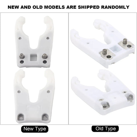 Naroote ISO30 Tool Holder Clamp for Engraving Machines and CNC Centers, showcasing new and old model types.