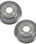 Top Tier Rear Brake Shoes For Honda Civic 1992 To 2000 Plus Fit 2007 To 2008 With Drums And Hardware Spring Kit For Serious Stopping Power rear brake drums, metal, pair