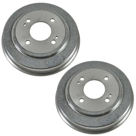 Top Tier Rear Brake Shoes For Honda Civic 1992 To 2000 Plus Fit 2007 To 2008 With Drums And Hardware Spring Kit For Serious Stopping Power rear brake drums, metal, pair