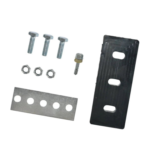 Upgrade Your Two Stage Snow Blower With This Universal 3 Blade Impeller Kit To Boost Throwing Power And Efficiency By Reducing The Gap For Smashing Through Heavy Winter Flurries And Popping Clear Driveways Effortlessly. Set of metal and rubber fasteners for replacing parts on snow blower.