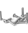 Top Shelf Heavy Duty 10-32 By 1.5 Inch Button Head Socket Cap Screws forged from premium 304 stainless steel, 50 count.