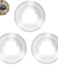 Three Pack Bike Spoke Protector Guard Set For Rear Wheel Made From Lightweight ABS Plastic Keeps Your Chain From Snagging Spokes