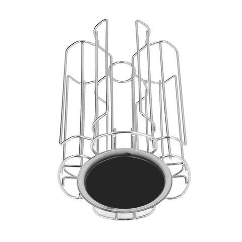 Metal Coffee Pod Storage Rack And Capsule Holder Stand For Quick Organization, Iron Construction, Sleek Compact Design