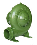 Green Electric Blacksmith Forge Blower 110V 250W For Coal Fires, High CFM Draft Fan With 380Pa Pressure, 3.3 M3 Min Air Flow