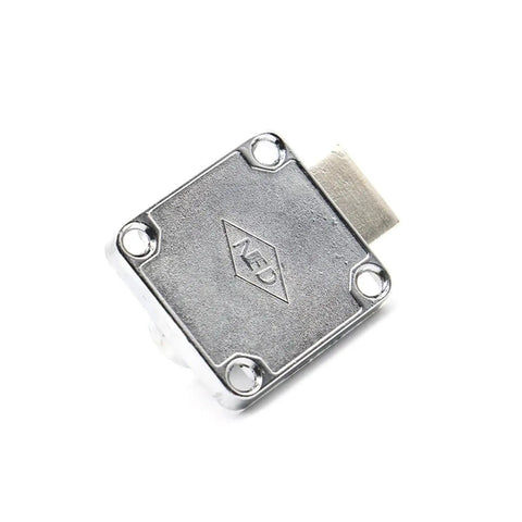 Universal Drawer Cam Lock Set With Key For Cabinets Office Cupboards And Desks in zinc alloy, close-up view