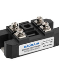 MDQ-100A Single Phase Bridge Rectifier Diode Module 1600V 100A with four terminal blocks and copper base plate