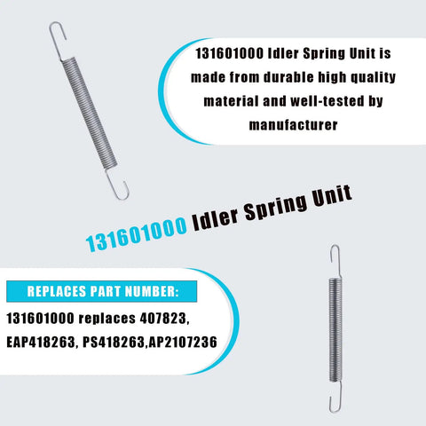 DIY Dryer Repair Kit For Electrolux And Frigidaire 131601000 Idler Spring Unit replacement part