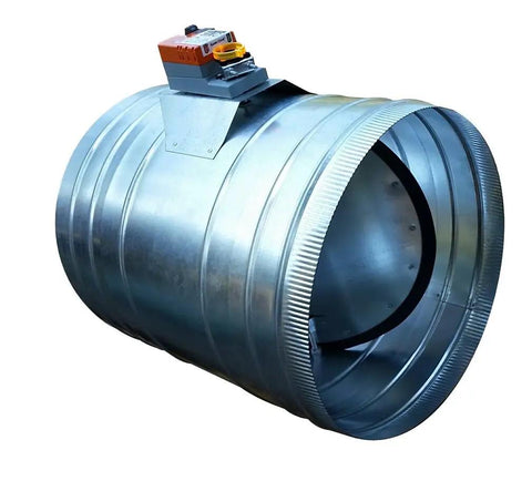10 Inch Round Pro Grade HVAC Zoning Damper Replacement For Honeywell EWC Durozone And More Full Seal Blade Low Leakage