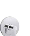 Pitch Bath And Shower Faucet With Forte 10327 Finish, Dope Durable Metal Construction, Smooth Operation, Easy Install, Model K-TS97074-4-CP