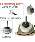 DC Brushless Air Conditioner Fan Motor 30W Inverter Drive RD 310 30 8T with wiring connectors displayed on box