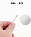 Stainless Steel Cotter Pin Set With 420 840 1260 Pieces Heavy Duty Fasteners Split Pins For Mechanical Security Quick Fix And Easy Install In Automotive Machinery And DIY Projects, small size stainless steel split pin held in hand