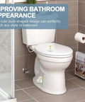 Upgrade Your Lavatory Style With These Dope Duck Toilet Bolt Covers And Slick Ceramic Screw Caps That Hit Different For Instant Bathroom Vibe Quick Install Two Pack For A Crisp Clean Finish with duck design